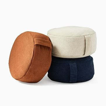 Cotton Canvas Meditation Cushion | West Elm (US)