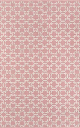 Madcap Cottage by Momeni Palm Beach Geometric Handmade Flatweave Pink Area Rug | Wayfair Professional