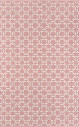 Madcap Cottage by Momeni Palm Beach Geometric Handmade Flatweave Pink Area Rug | Wayfair Professional