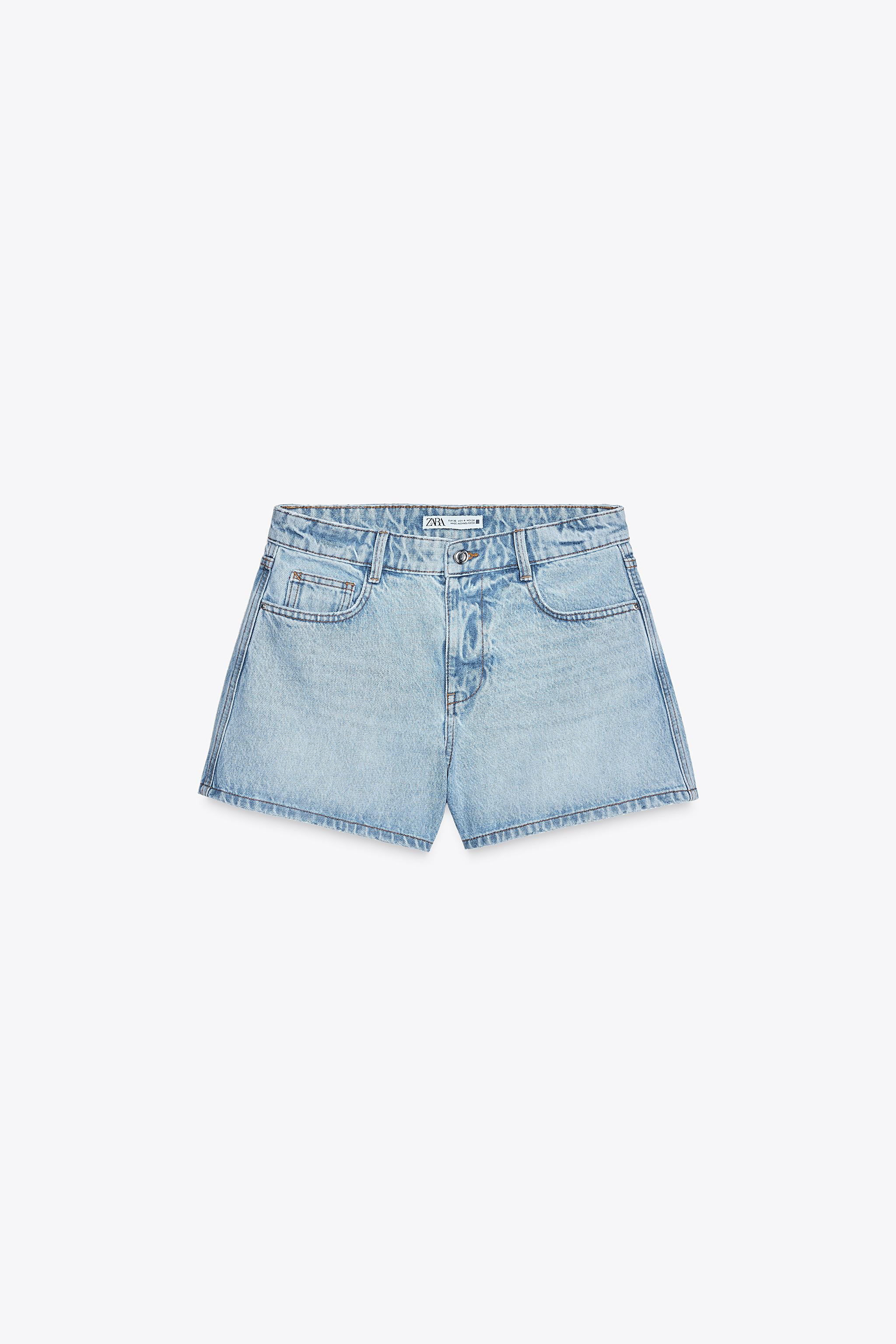 Z1975 MOM FIT MID-RISE SHORTS | Zara US