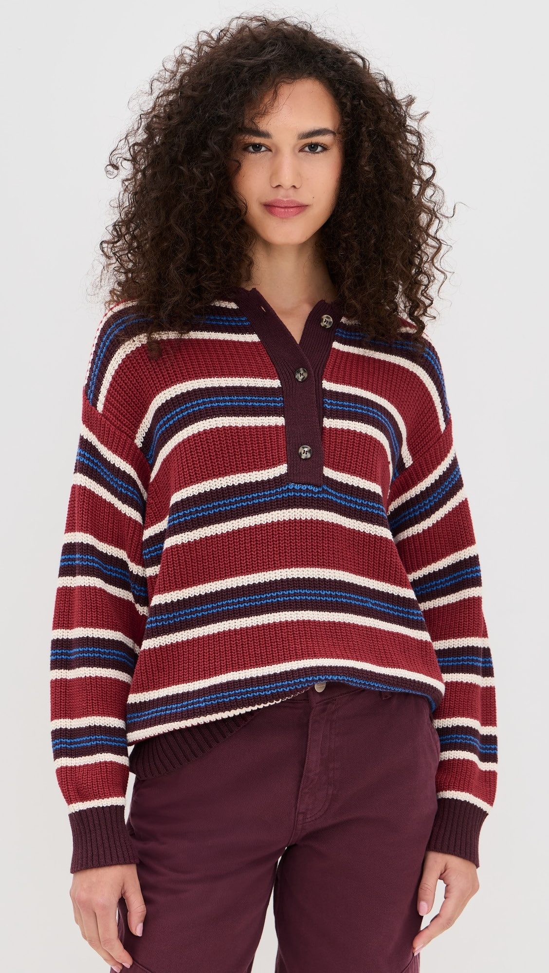 Ilona Striped Rugby Jumper | Shopbop