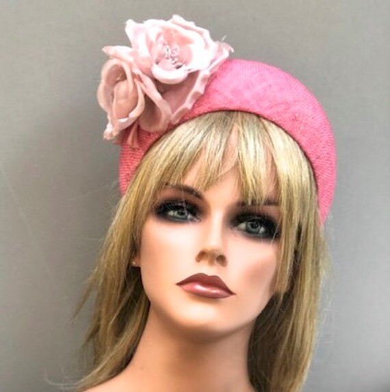 Pink Halo Crown Hat Kate Middleton Hat Royal Ascot Hat | Etsy | Etsy (US)