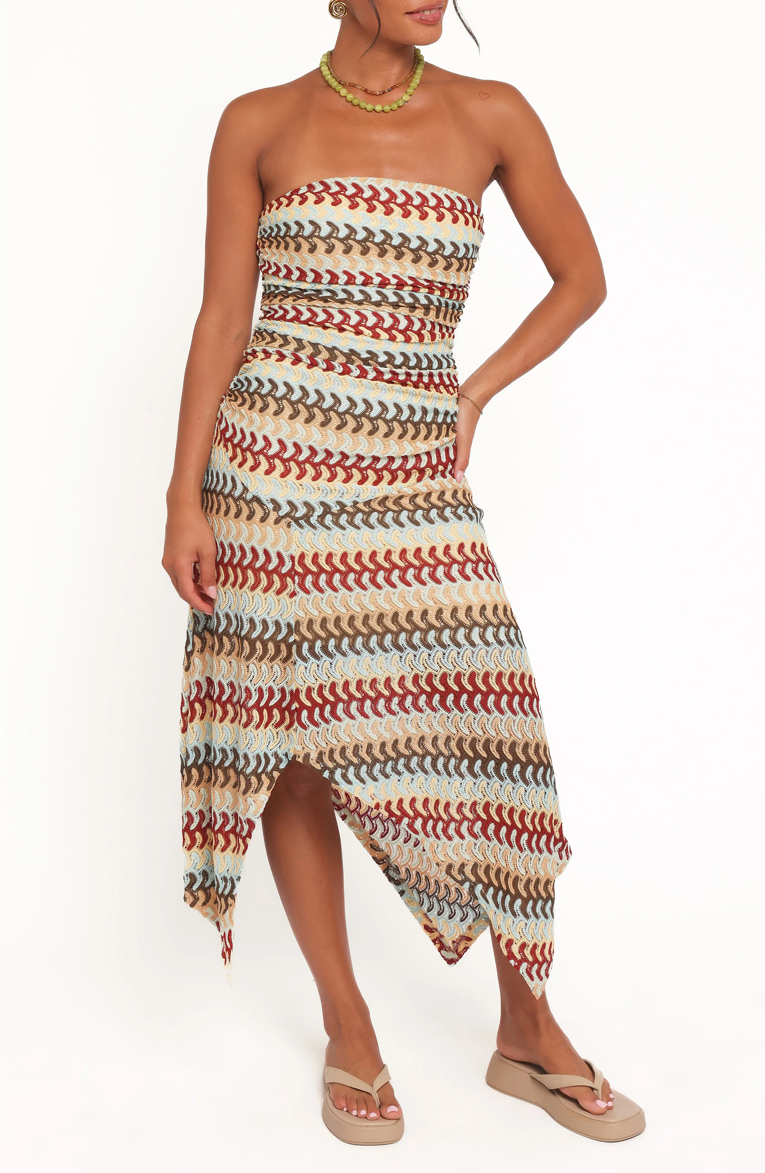 Petal & Pup Navia Embroidered Strapless Maxi Dress (Women) | Nordstrom | Nordstrom
