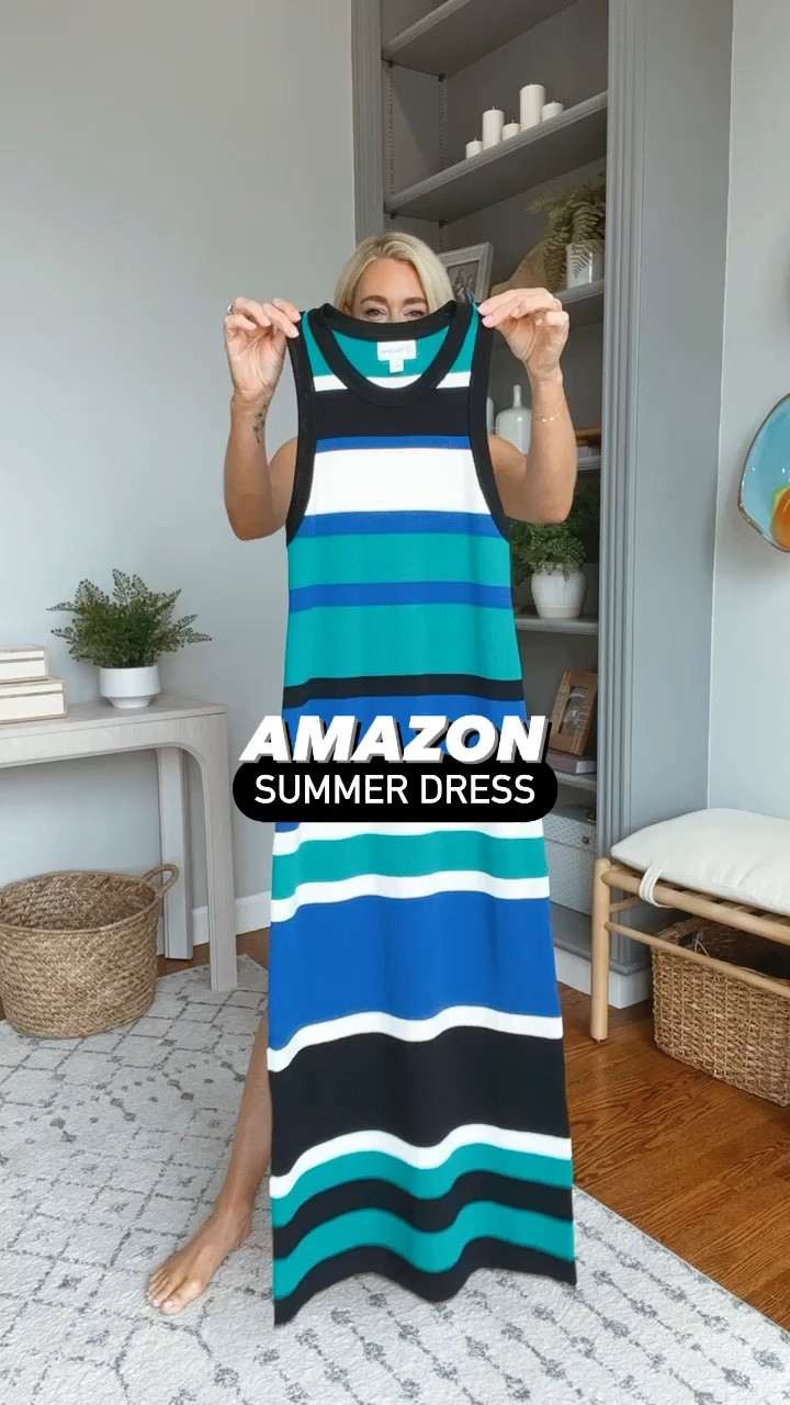 Wearing a small in dress // Fits true to size and comes in multiple colors 

Summer dress, Amazon dress, maxi dress, vacation outfit, summer outfit 

#LTKFind #LTKSeasonal #LTKunder50