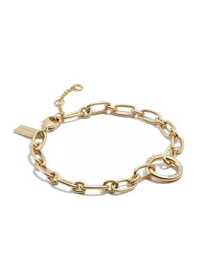 COACH Signature Link Bracelet | Belk