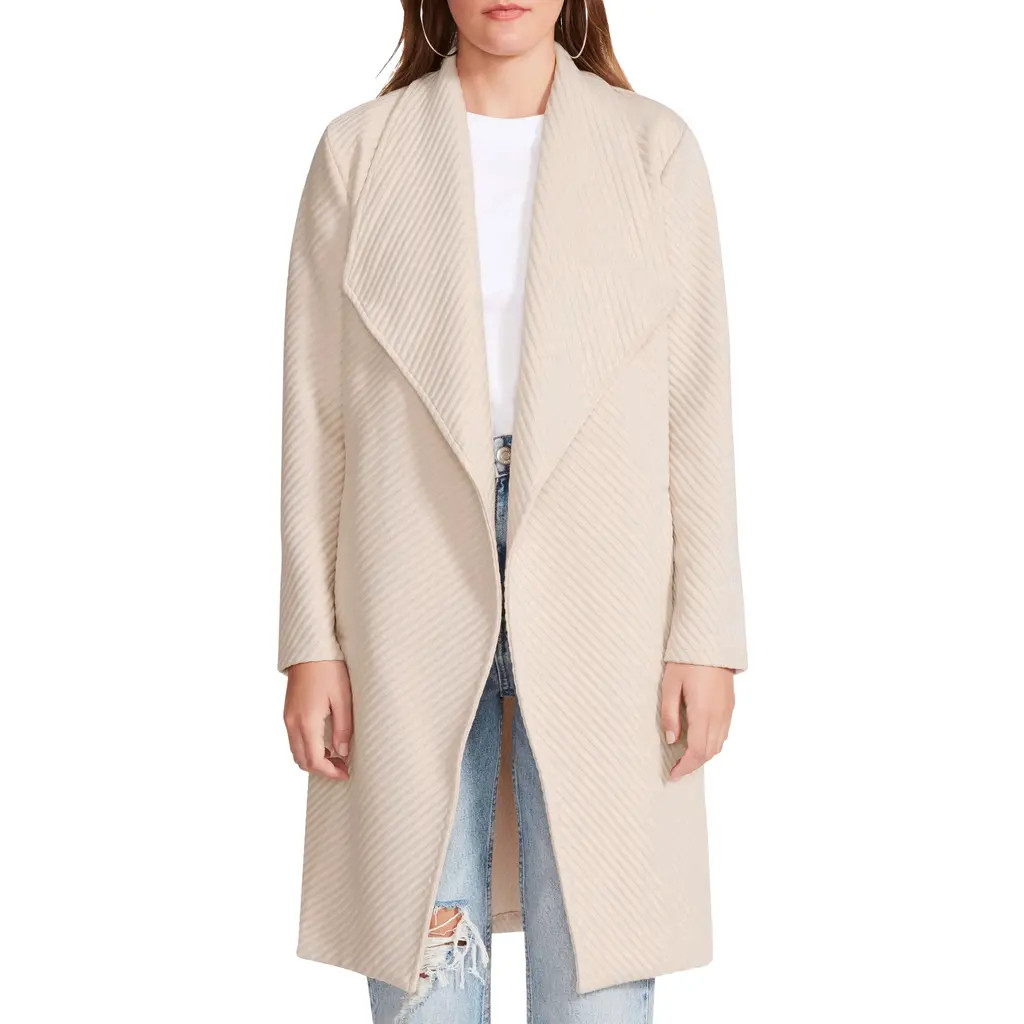 Steve Madden Knit It Jacket in Bone at Nordstrom Rack, Size X-Large | Nordstrom Rack