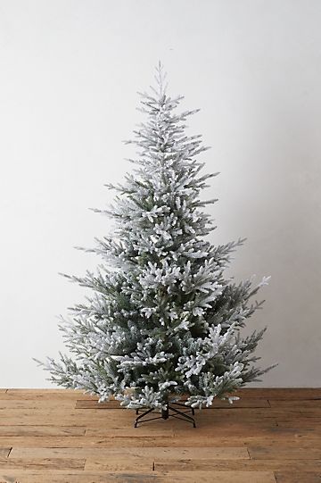 Snowy Faux Norway Spruce | Anthropologie (US)