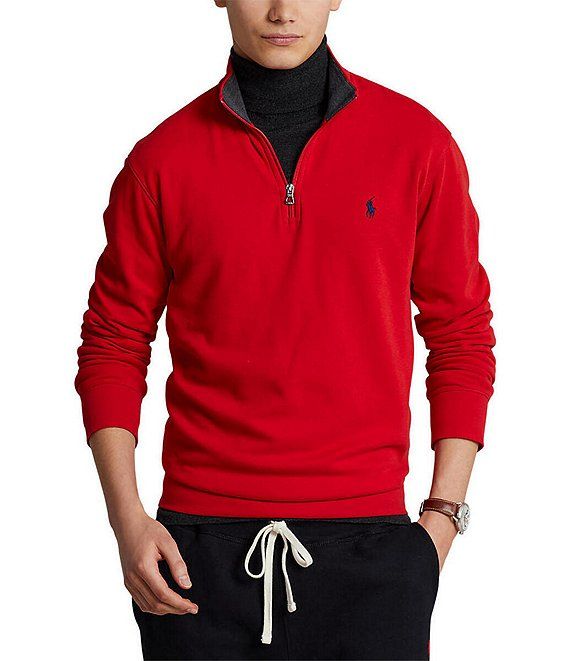 Polo Ralph Lauren Luxury Jersey Half-Zip Pullover | Dillard's | Dillard's