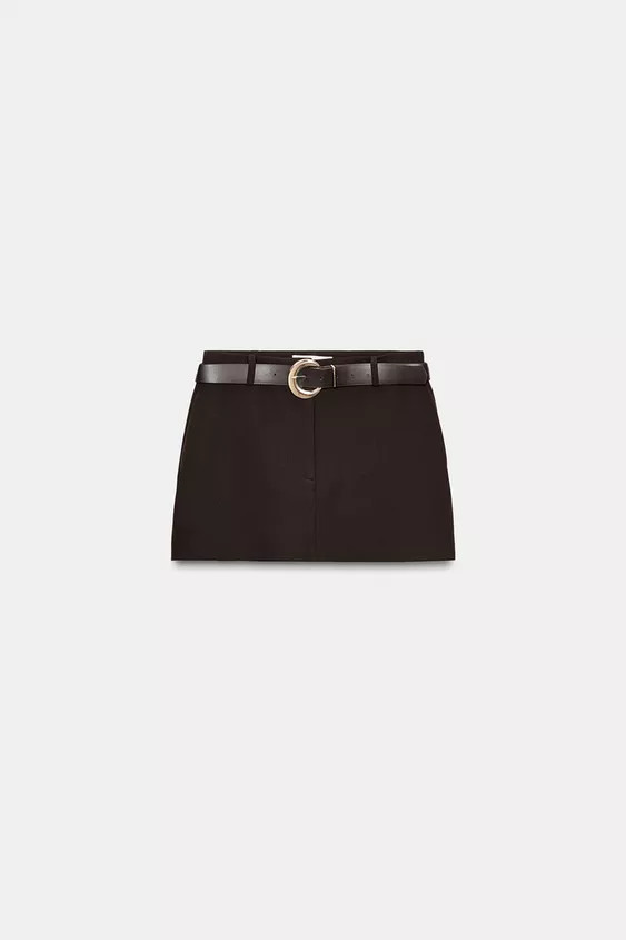 SKORT WITH BELT | Zara US