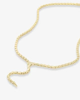 Serpent Lariat Necklace | Melinda Maria