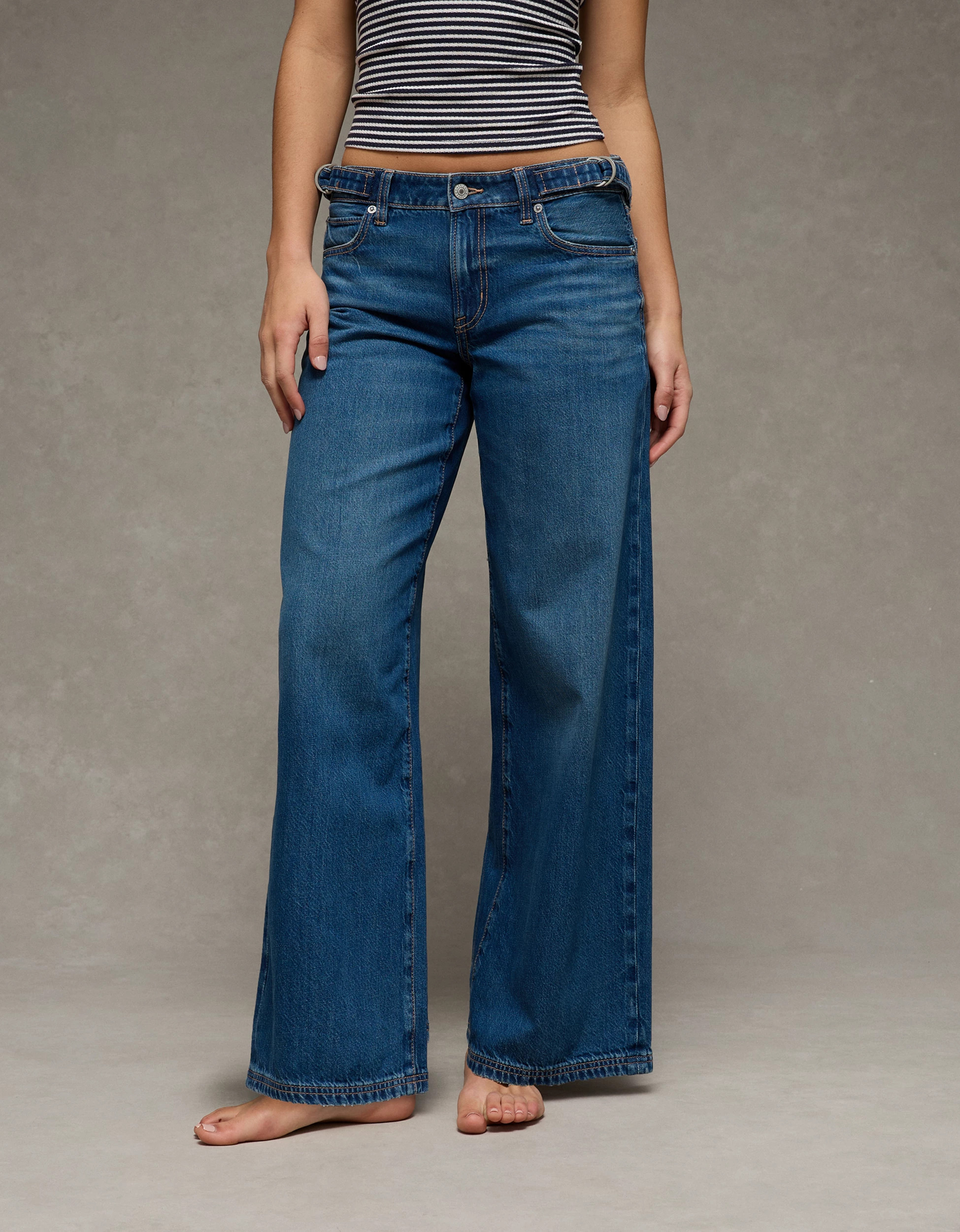 AE Low-Rise Baggy Wide-Leg Jean | American Eagle Outfitters (US & CA)