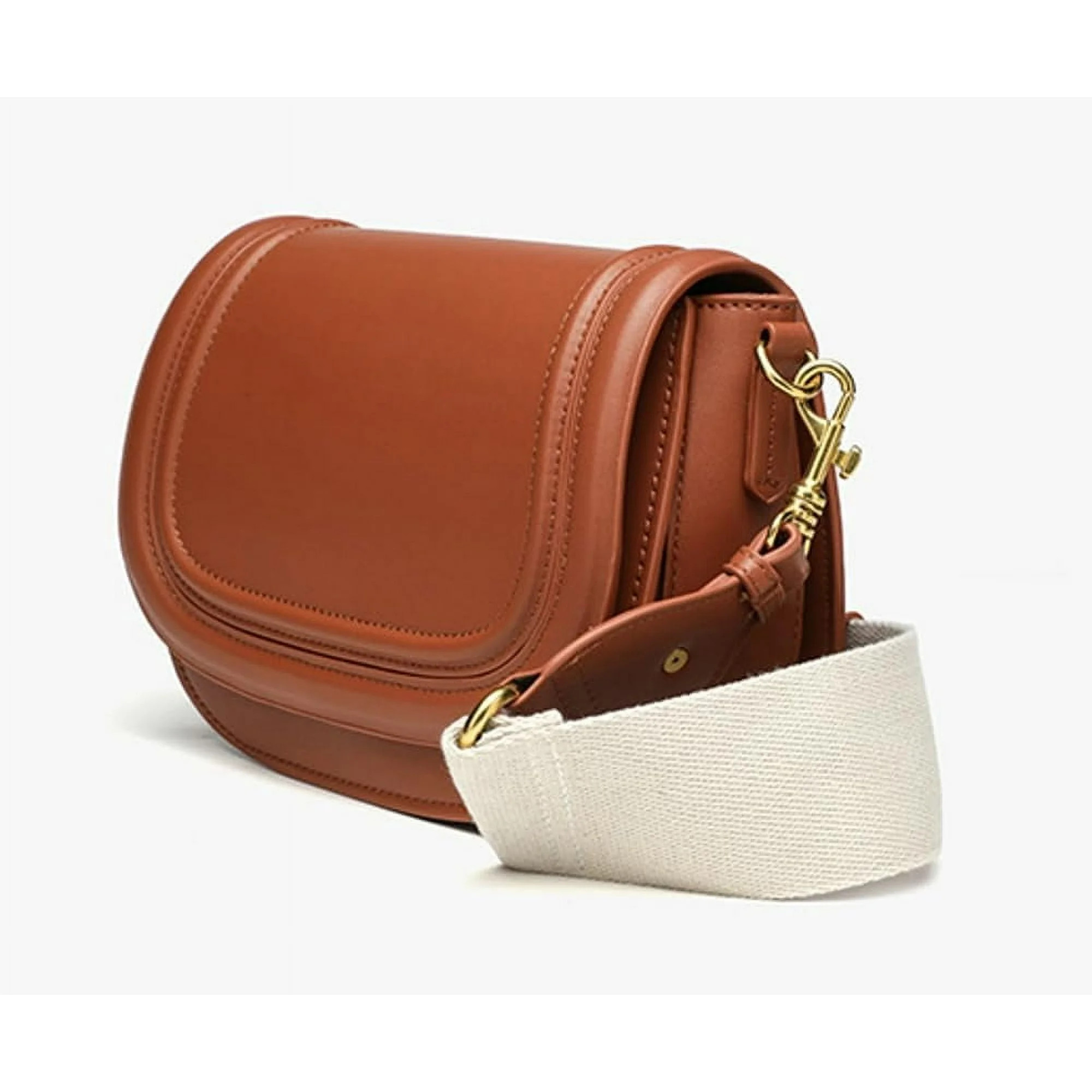 Women's Saddle Bag, Single-Shoulder Bag with Wide Strap for Crossbody & Underarm Wear | Walmart (US)