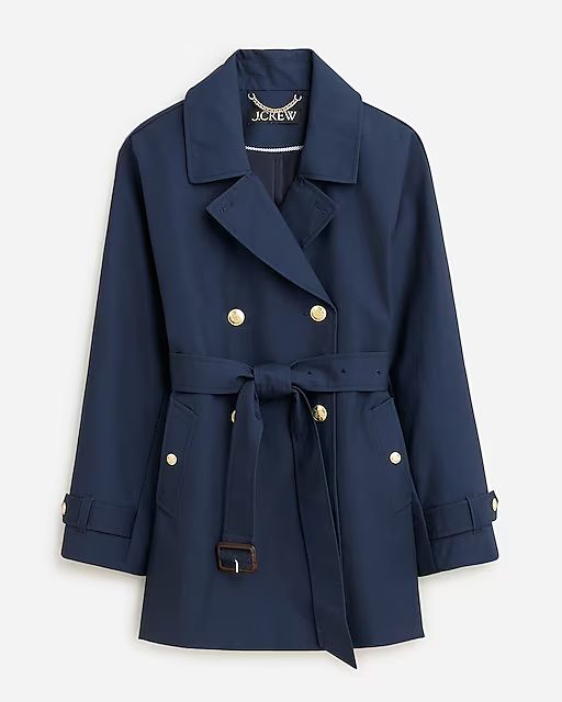 Short trench coat | J.Crew US