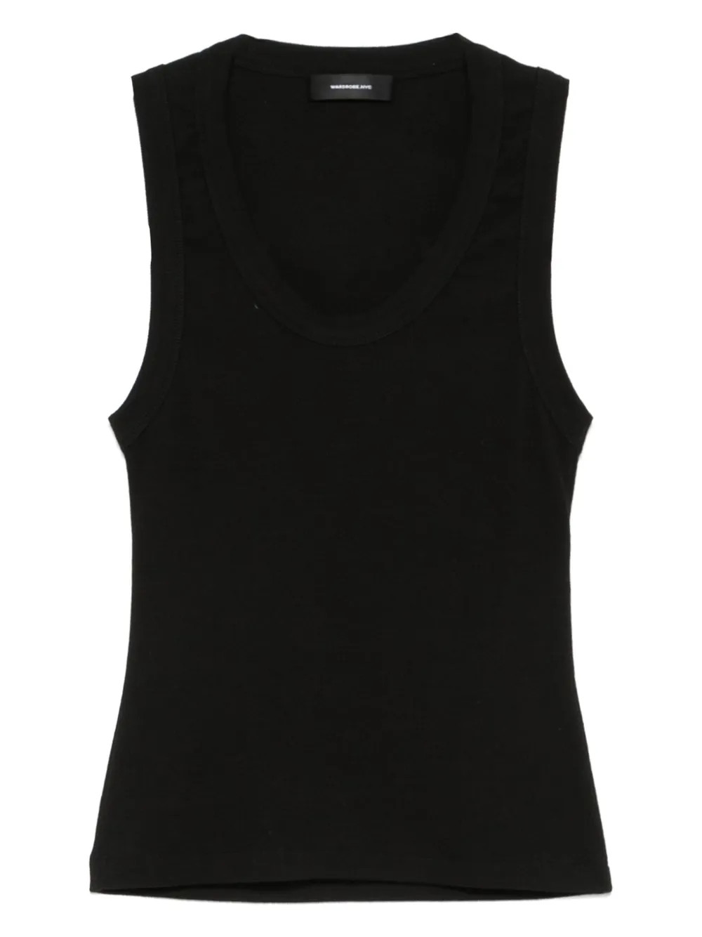 WARDROBE.NYC scoop-neck Tank Top | Black | FARFETCH | Farfetch Global