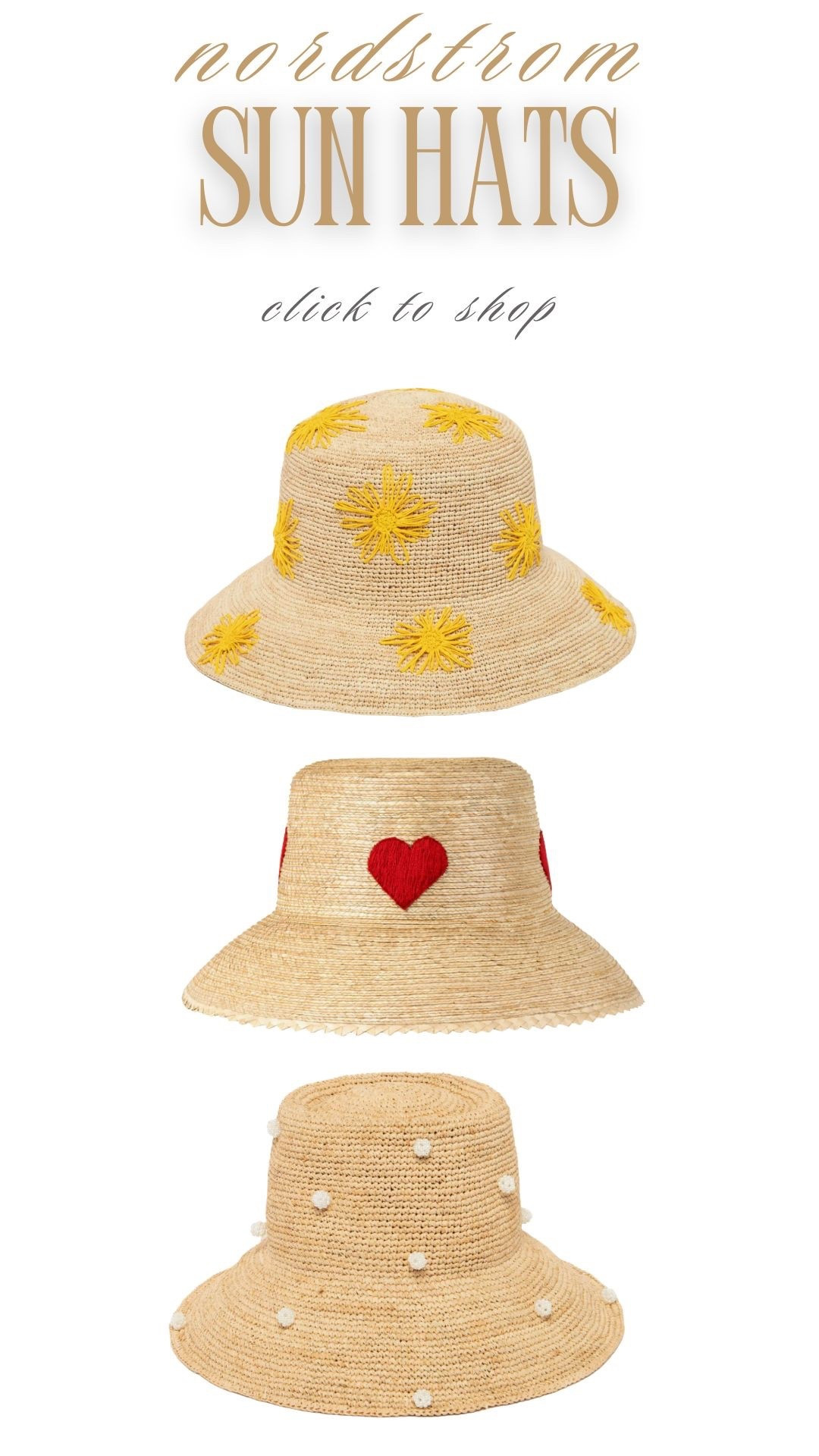 👒 Nordstrom sun hats 👒
Chic, effortless hats that complete any warm-weather look ✨
#sunhats #nordstromstyle #summeraccessories #ltkfashion #beachready #styleedit


#LTKSeasonal #LTKSwim #LTKTravel