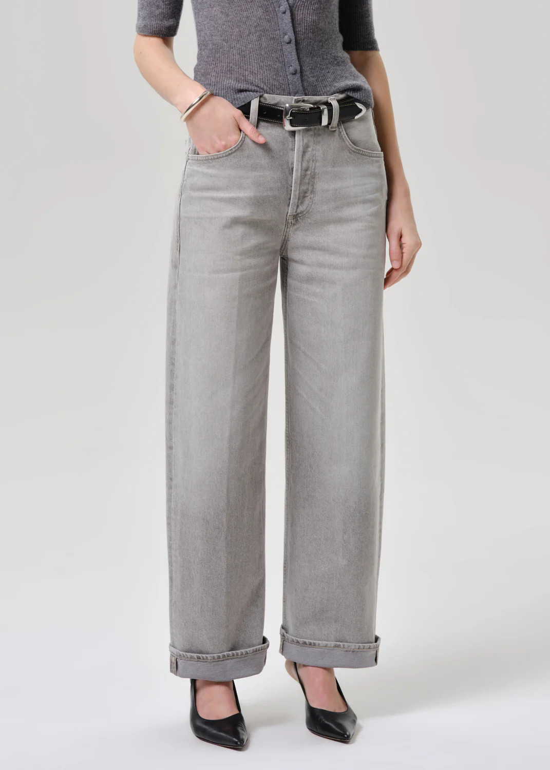 Ayla Baggy in Quartz Grey | Citizens of Humanity