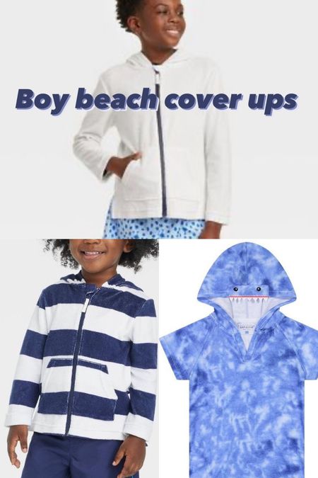 Boys beach cover ups under $25 
Toddler beach cover ups
Baby beach cover ups
Terry cloth boys zip up 
Summer clothes for boys
Baby shark cover up 
Nautical sweatshirt for boys
Vacation clothes for kids
Target kids
Target finds
Target toddlers 

#LTKkids #LTKtravel #LTKbaby