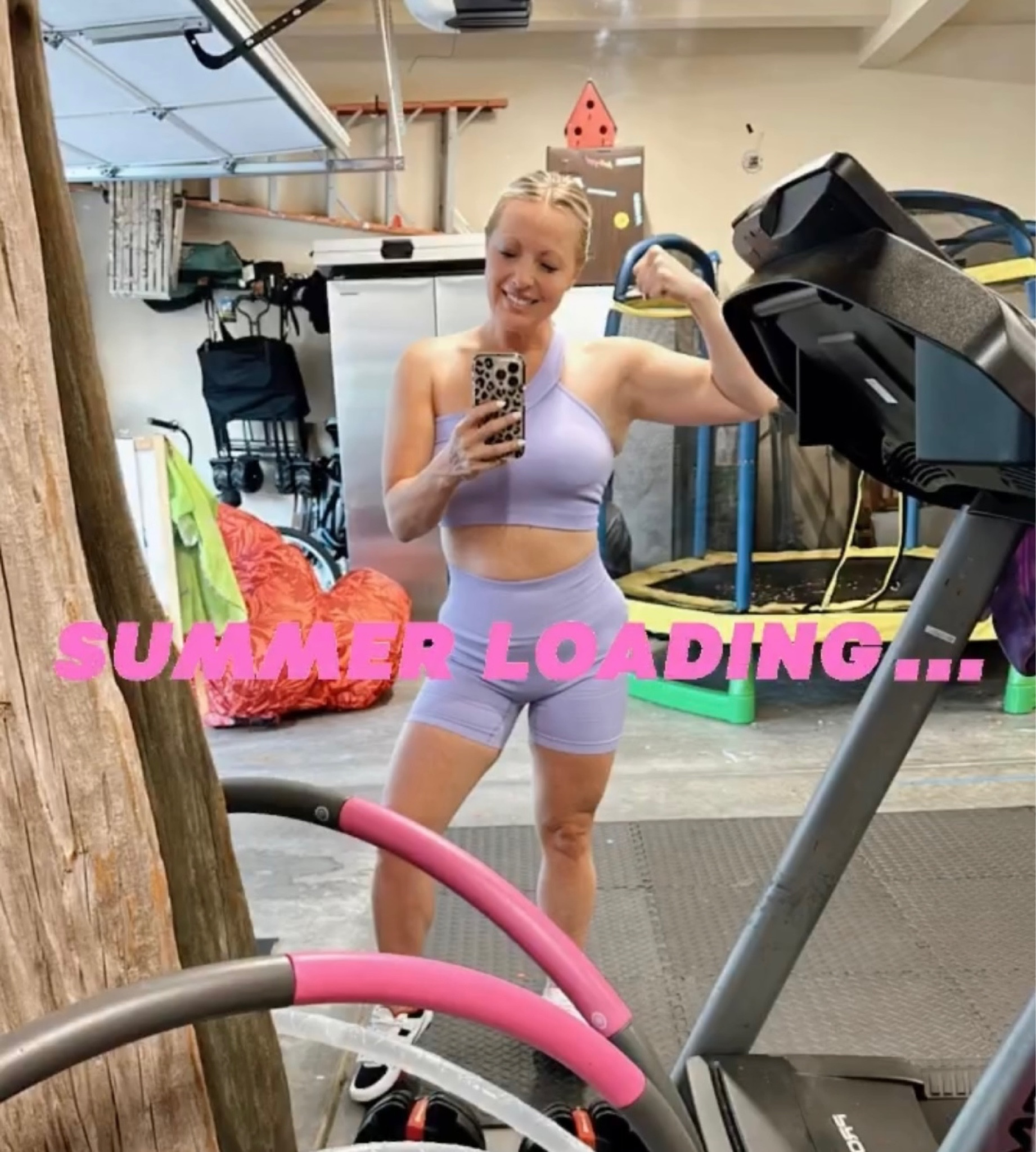 This two piece set comes with two different sports bras, both supportive and comfy! The shorts don’t budge either even after 15 miles on my bike! 

I’m 5’1 size small for reference 

#LTKSeasonal #LTKFitness