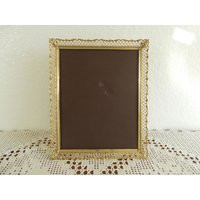 Ornate Vintage Gold Metal Picture Frame 8 X 10 Photo Decoration Paris French Country Mid Century Hollywood Regency Home Decor Wedding Gift | Etsy (US)