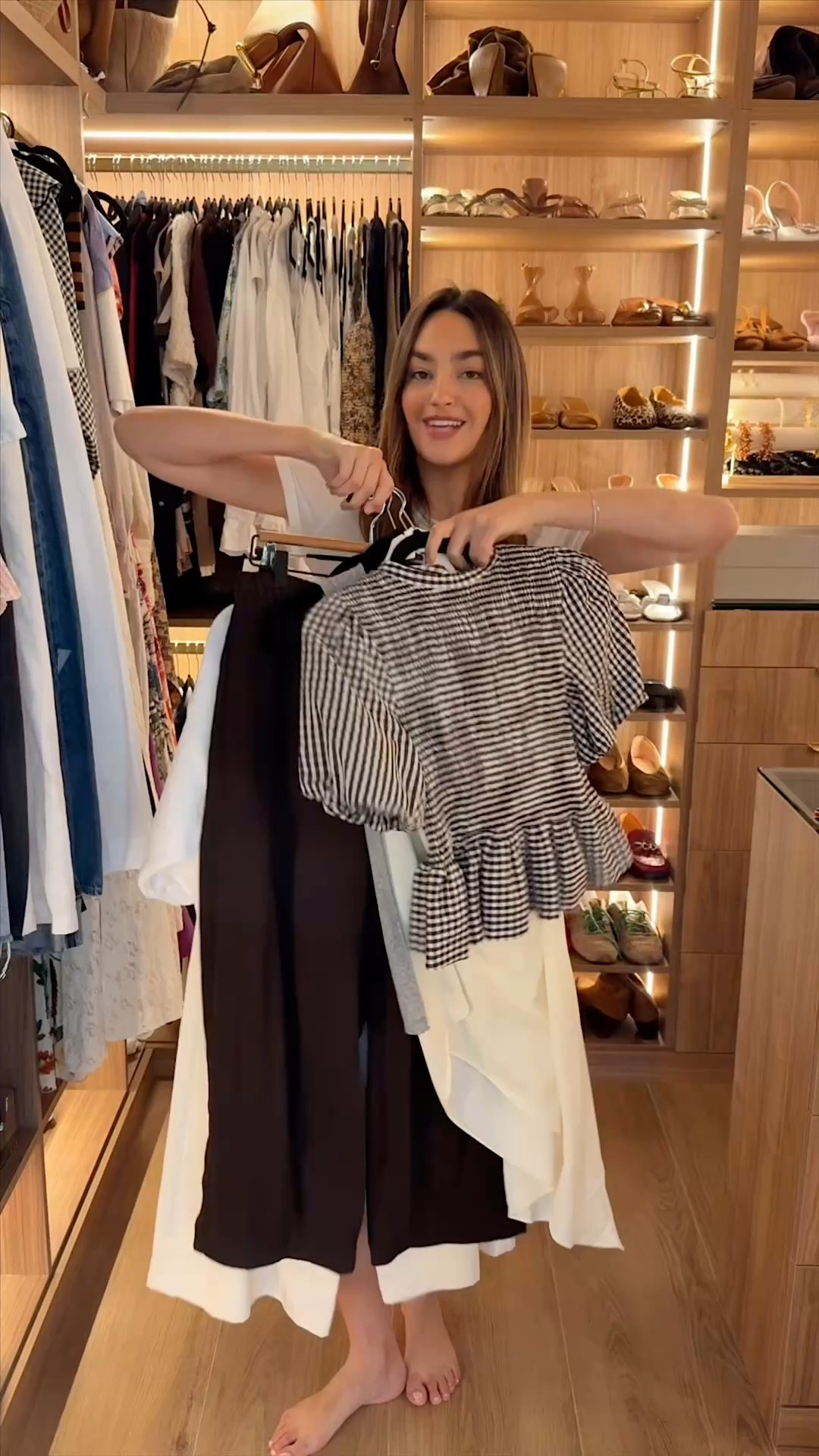 Every piece is true to size EXCEPT the pants. Pants run big, size down one size! 