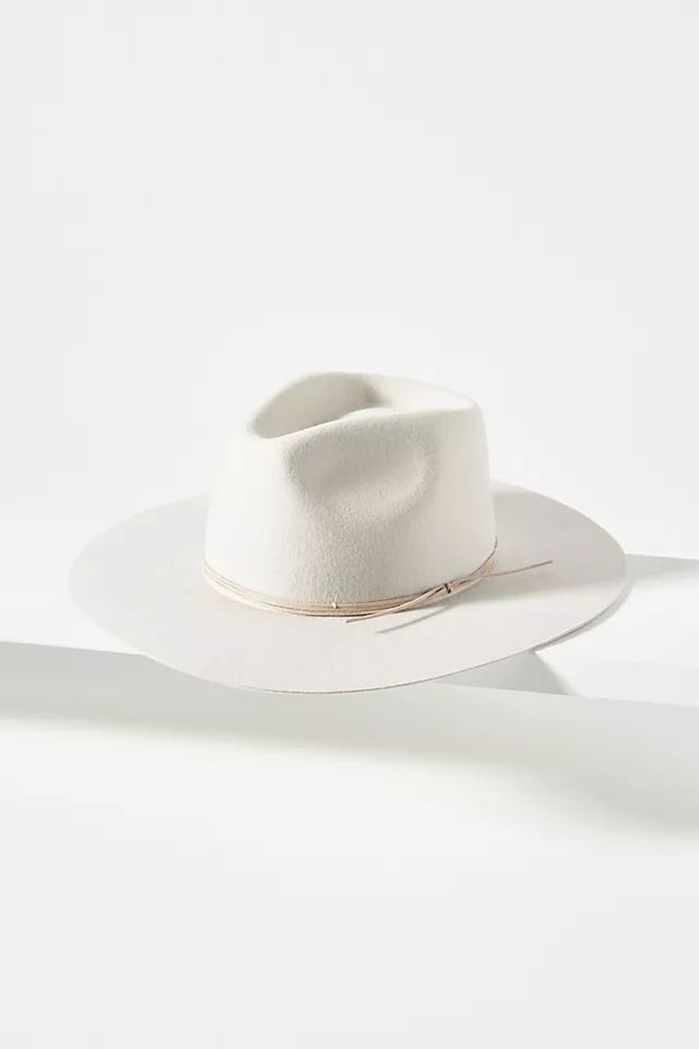 Leather-Trimmed Wool Rancher | Anthropologie (US)