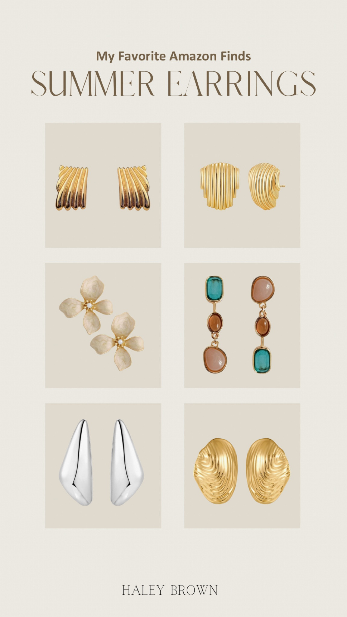 Summer accessories, chunky gold earrings, Amazon jewelry, summer earrings, simple earrings, chunky silver earrings, Amazon accessories, summer inspo 

#LTKSeasonal #LTKStyleTip #LTKBeauty