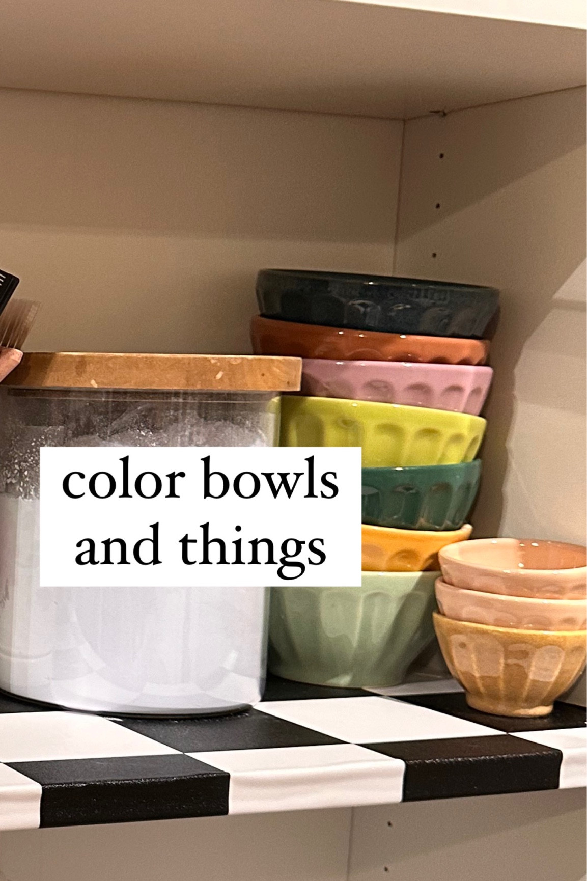 color cabinet things