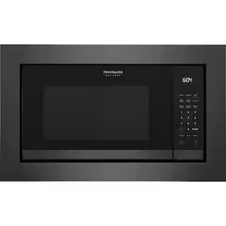 Frigidaire 24 in. 2.2 cu ft Electric Built-In Microwave in Black Stainless Steel with Sensor Cook... | The Home Depot
