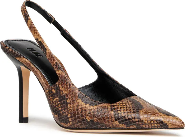 PAIGE Sienna Slingback Pointed Toe Pump (Women) | Nordstrom | Nordstrom