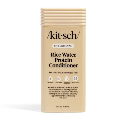 Kitsch Strengthening Rice Water Conditioner - 12oz | Target