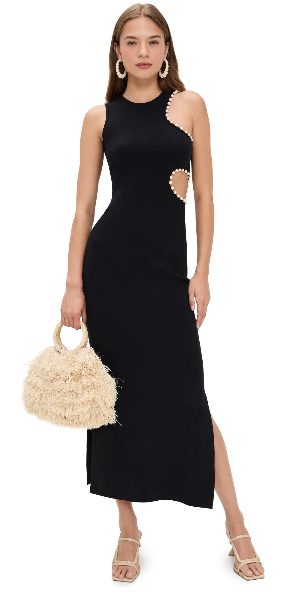 The Wolf Gang Escena Midi Dress Noir M | Shopbop