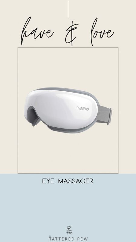 Do you get migraines, carry a lot of stress, or just need to relax? Our family absolutely loves this heated eye massager! It's so helpful with headaches and it totally melts the stress of the day away.

#LTKfamily #LTKFind #LTKunder100