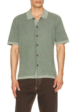 Short Sleeve Sunwashed Knitted Shirt
                    
                    Faherty | Revolve Clothing (Global)
