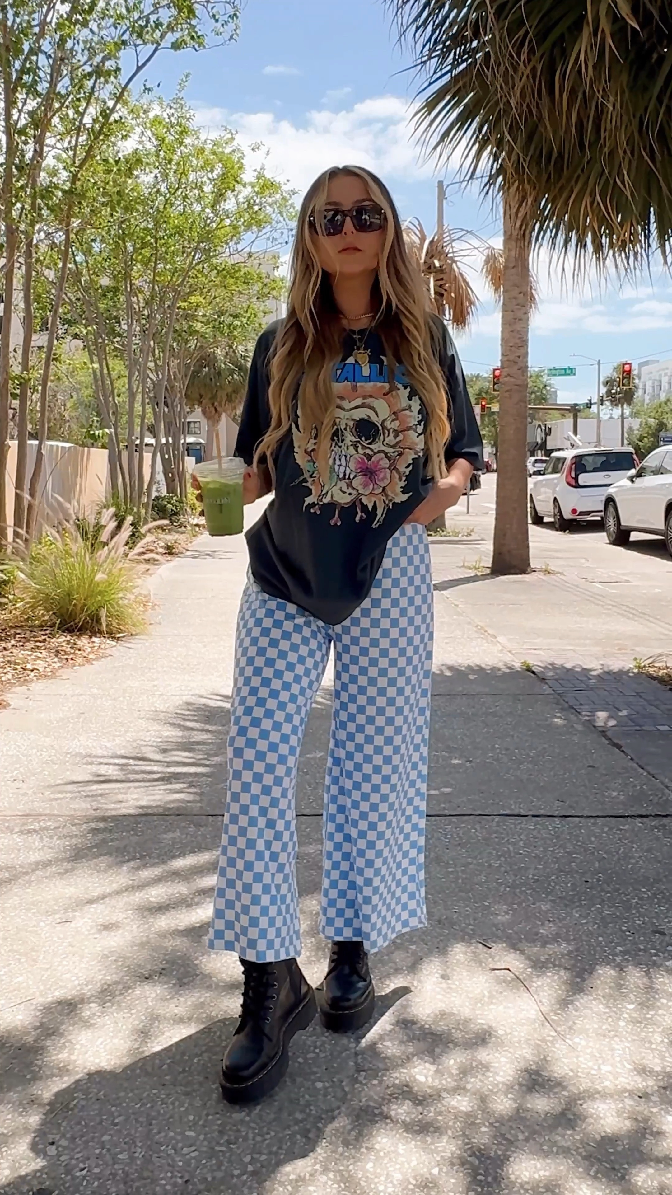 Wearing a M in the pants and I have a 28” waist - code NICOLEXWKND for $$$ off 🩵

Wearing a M in the tee ⭐️ Code Nicole15 for $$$ off

Sunnies are currently on sale for $15!

#LTKFindsUnder100 #LTKWatchNow #LTKSaleAlert