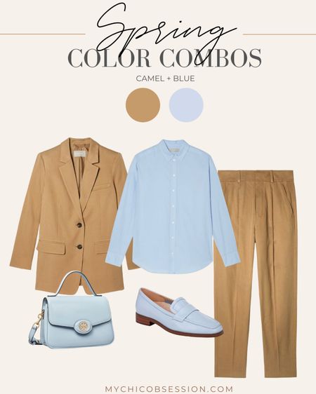 Say hello to spring with a fresh take on color combos! Start your spring style game strong by pairing a classic camel piece with a touch of blue. Camel offers a rich, warm tone, while blue adds a cool and calming vibe. The blend of these two hues creates an effortlessly chic look that screams spring-ready!

#LTKSeasonal #LTKstyletip