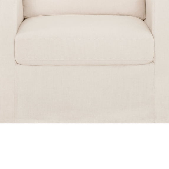 Better Homes & Gardens Waylen Swivel Accent Chair, by Dave & Jenny Marrs, Cream | Walmart (US)