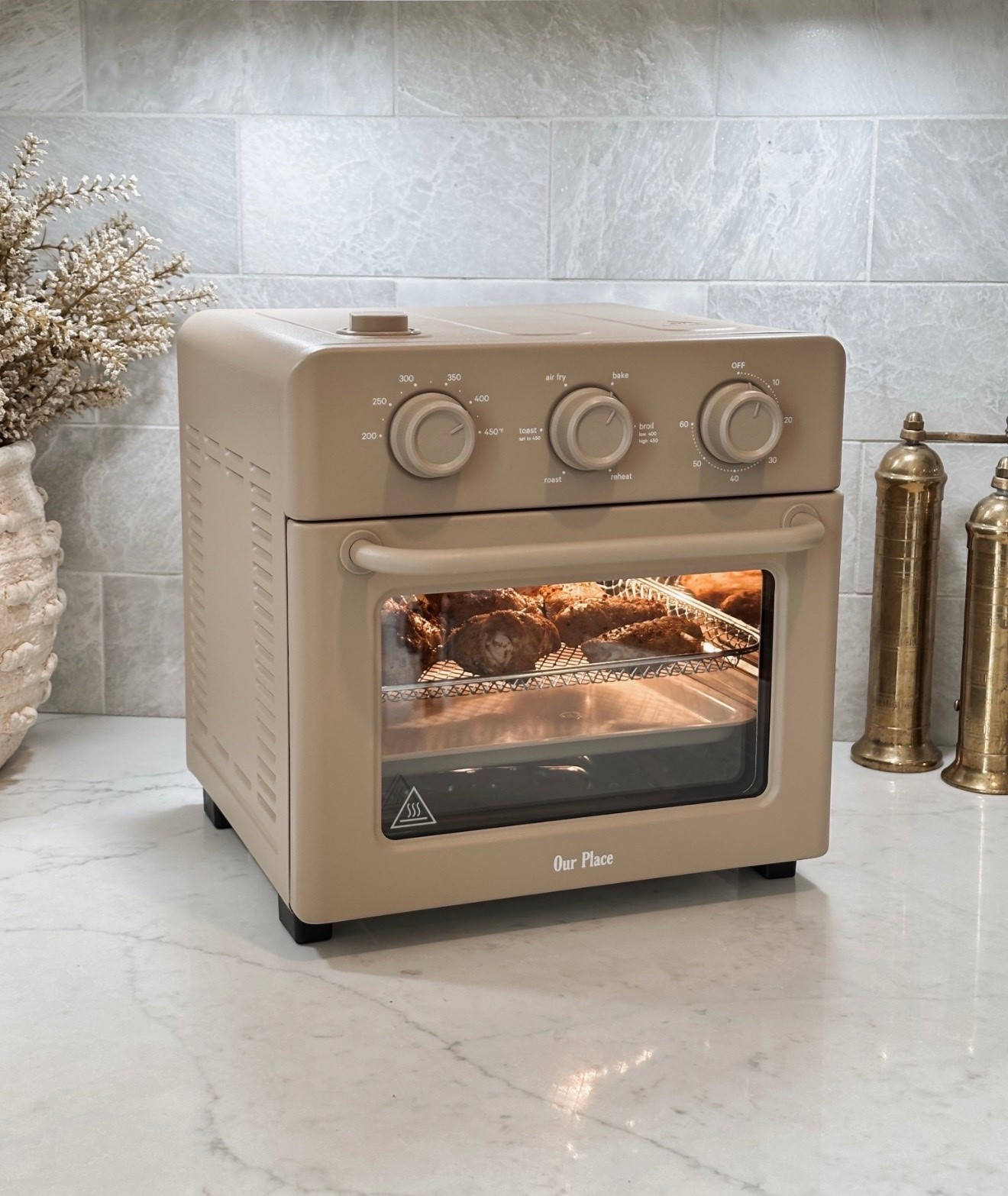6-in-1 air fryer and toaster oven with steam infusion. ✨

#LTKmomlife #LTKHome #LTKKids