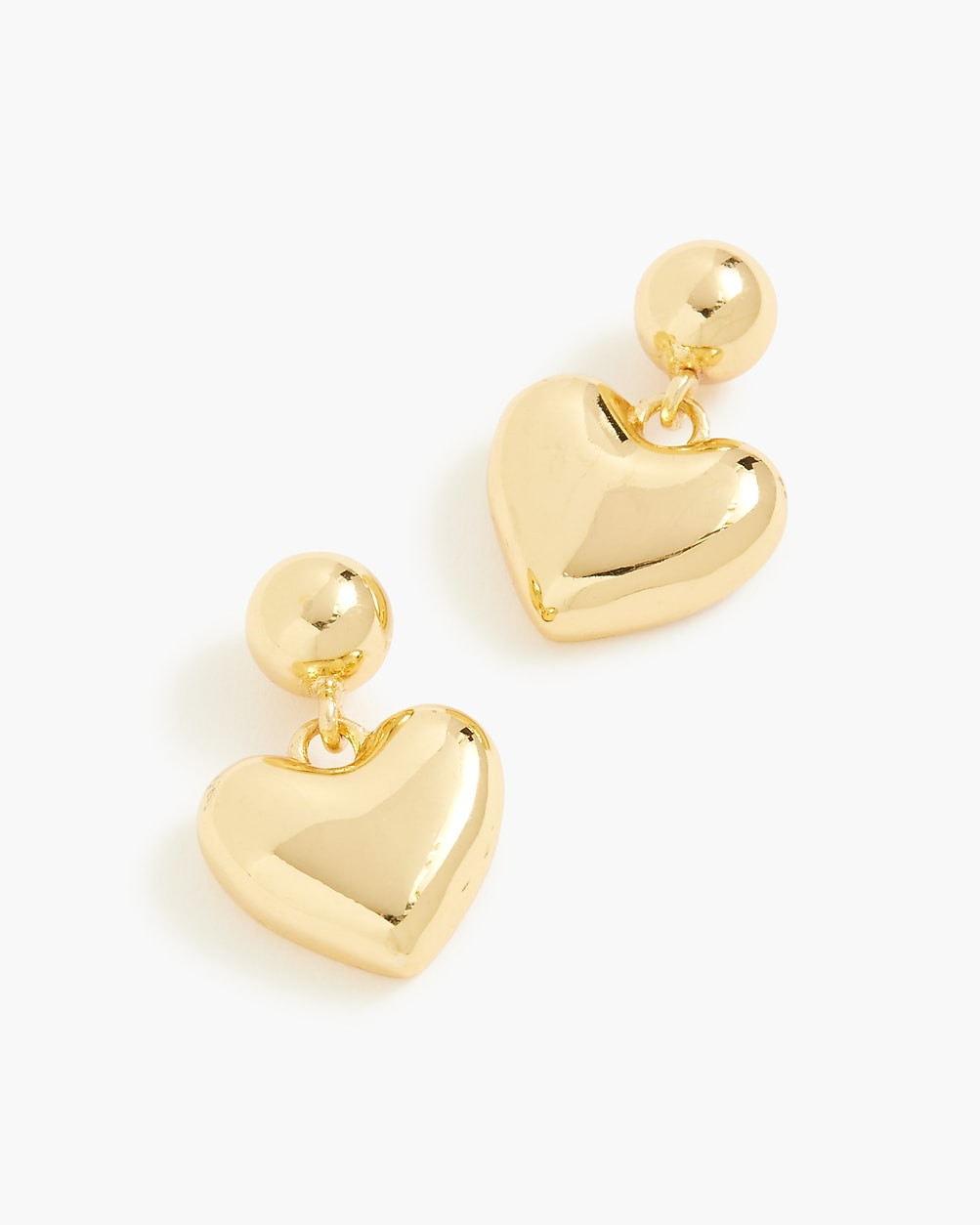 Heart statement earrings | J.Crew Factory