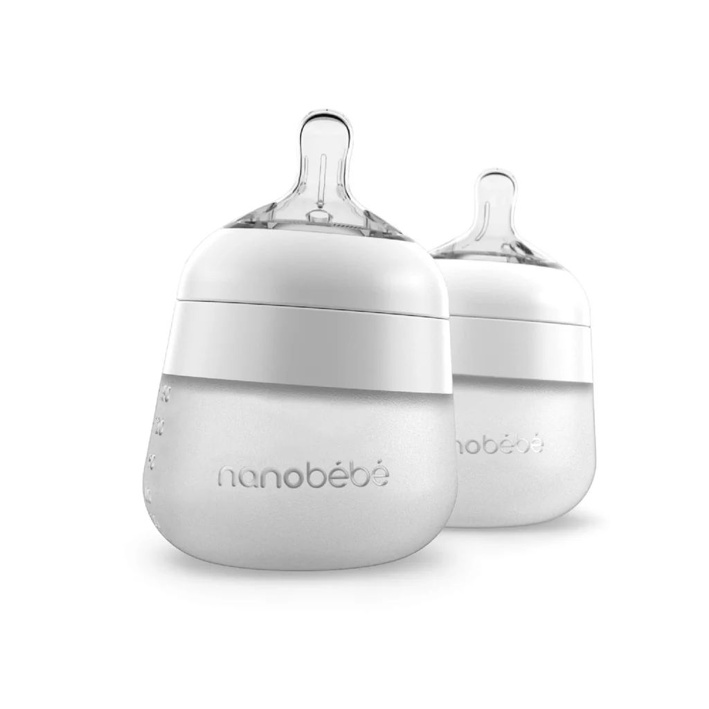 Flexy Silicone Baby Bottle - 5oz & 9oz | Nanobébé