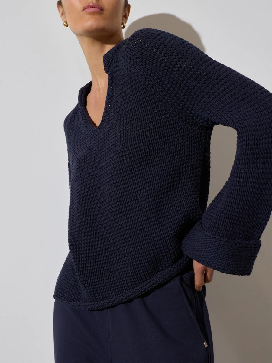Women's Aria Popover in Navy | Brochu Walker | Brochu Walker