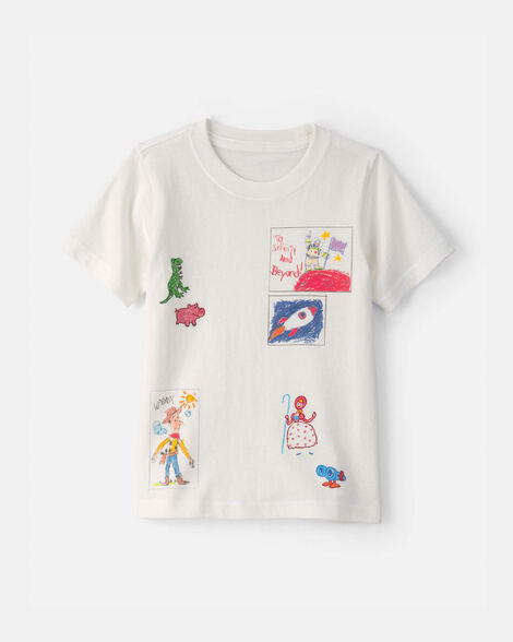 Toddler Pixar\u00a9 Toy Story Graphic Tee - White | Carter's Inc