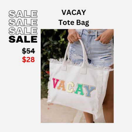 Vacation tote bag on sale for $28! 

Pink lily, vacay tote bag, summer beach bag, beach tote, straw bag, beach vacation 

#LTKfindsunder50 #LTKitbag #LTKtravel