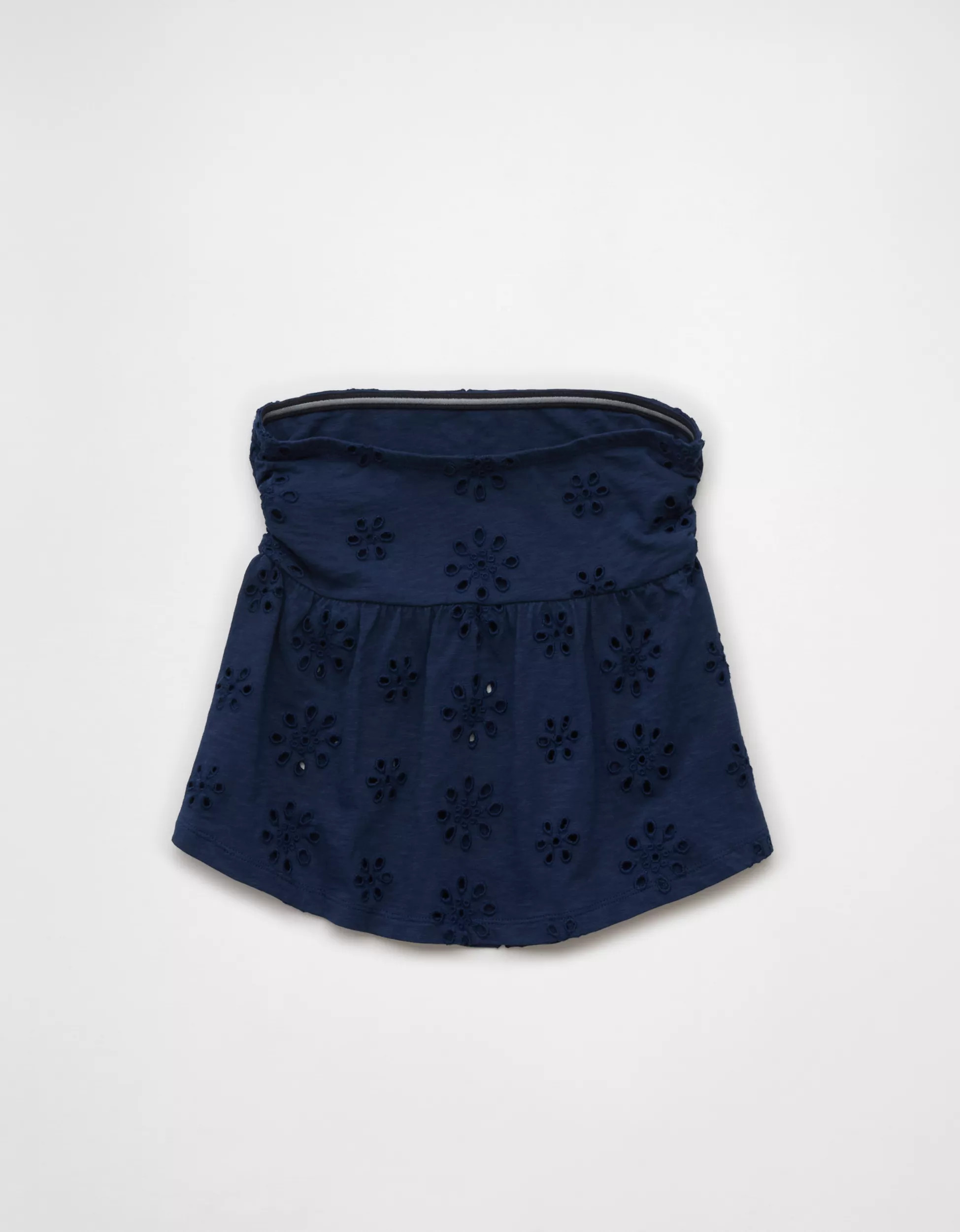 AE Sunchaser Knit Babydoll Tube Top | American Eagle Outfitters (US & CA)