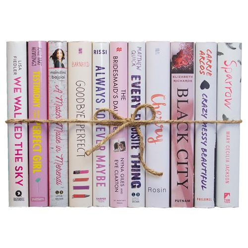 Jennifer French Country Blush Pink Hardback Decorative Books | Kathy Kuo Home