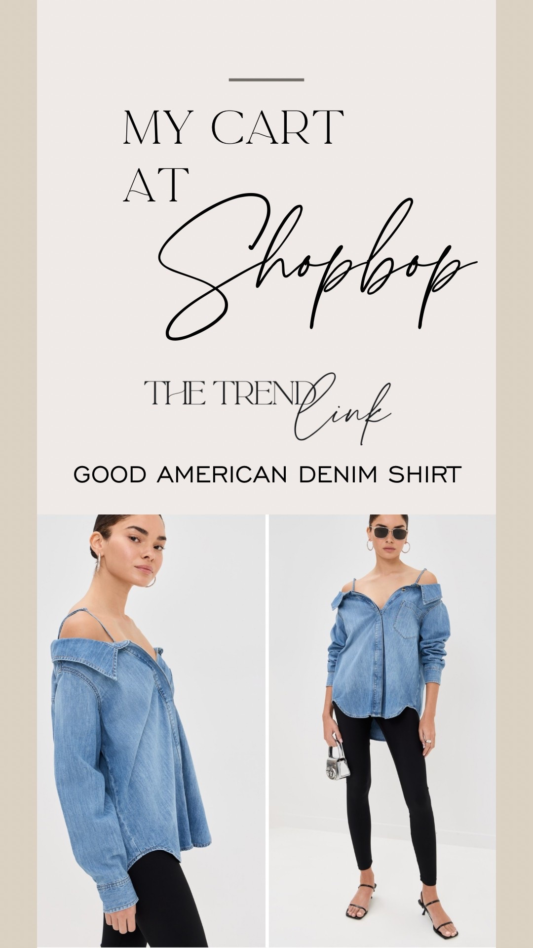 Absolutely dead over this style denim shirt by Good American 

#LTKStyleTip #LTKSeasonal
