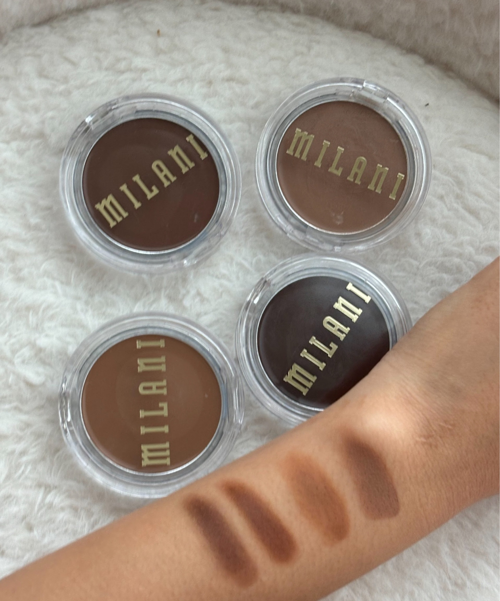 #AD cream bronzers are BACK! @milanicosmetics cheek kiss bronzers from @target  #milanicosmetics #target #grwmilani #targetpartner #blushlayering