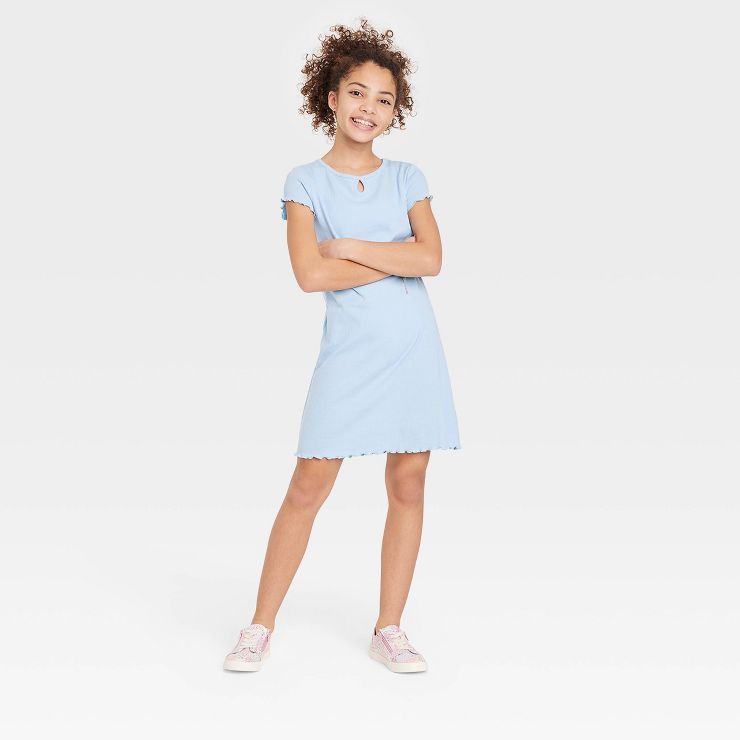 Girls' Keyhole Knit Dress - art class™ | Target