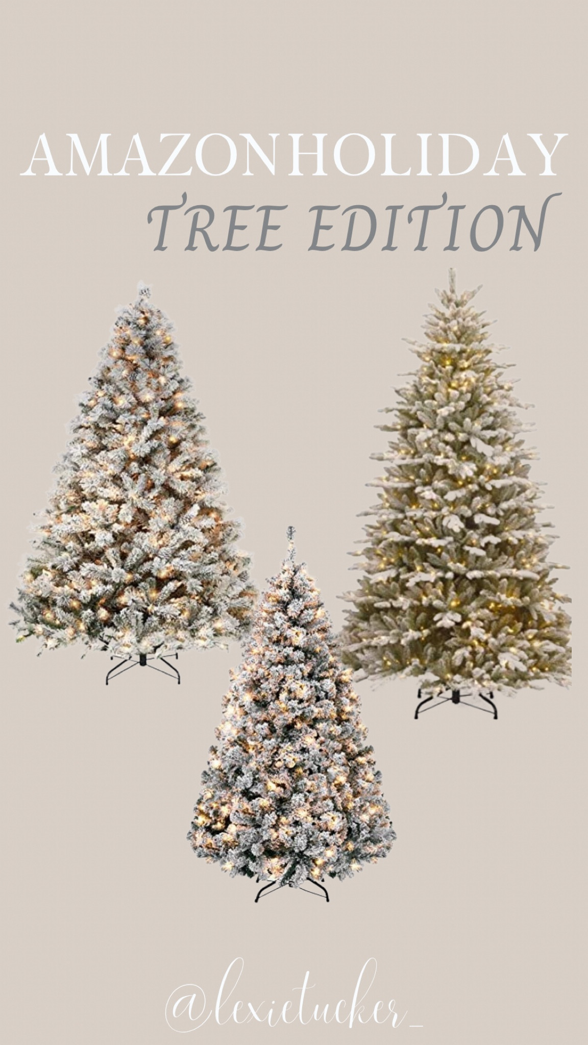 The prettiest flocked #amazonchristmastrees

#LTKsalealert #LTKSeasonal #LTKHoliday