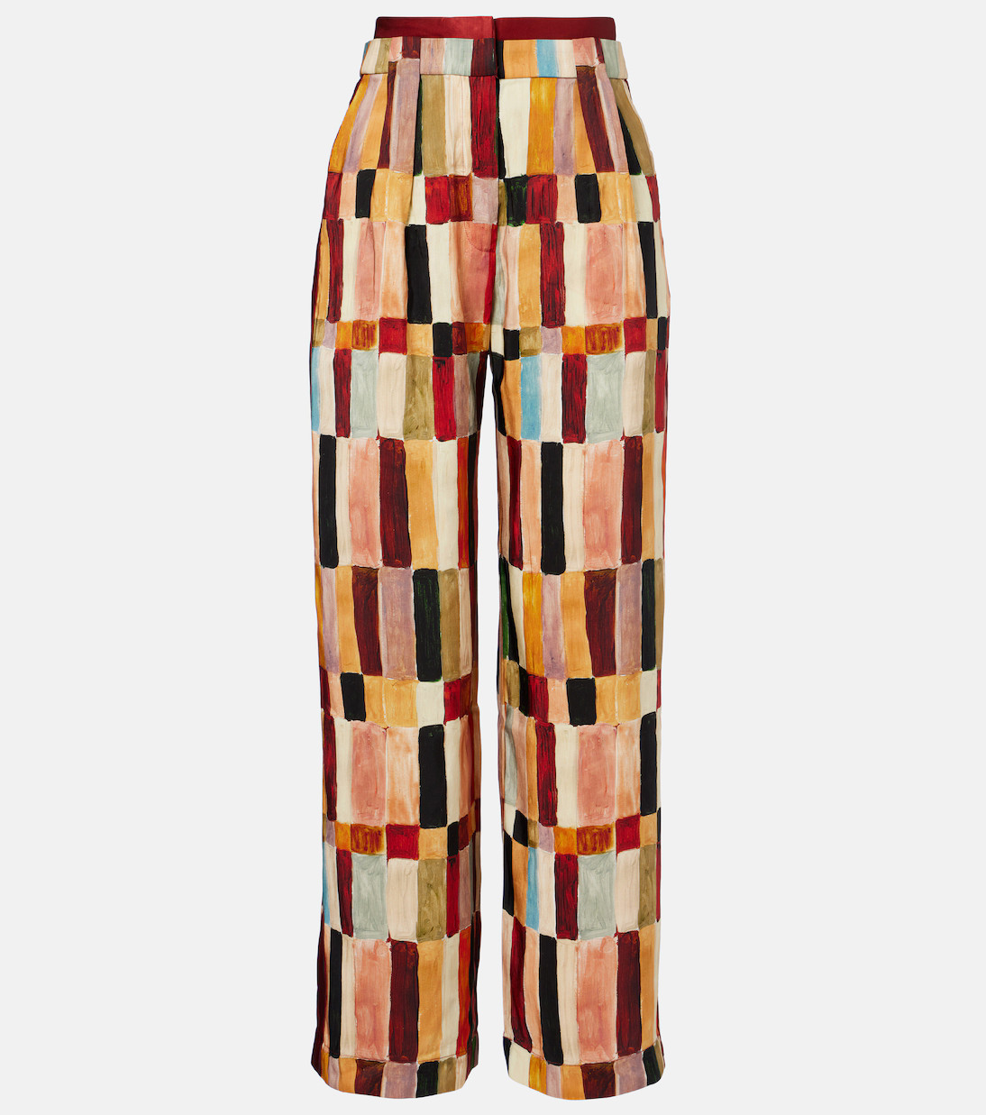 x LRNCE Marjorelle printed linen and silk palazzo pants | Mytheresa (US/CA)