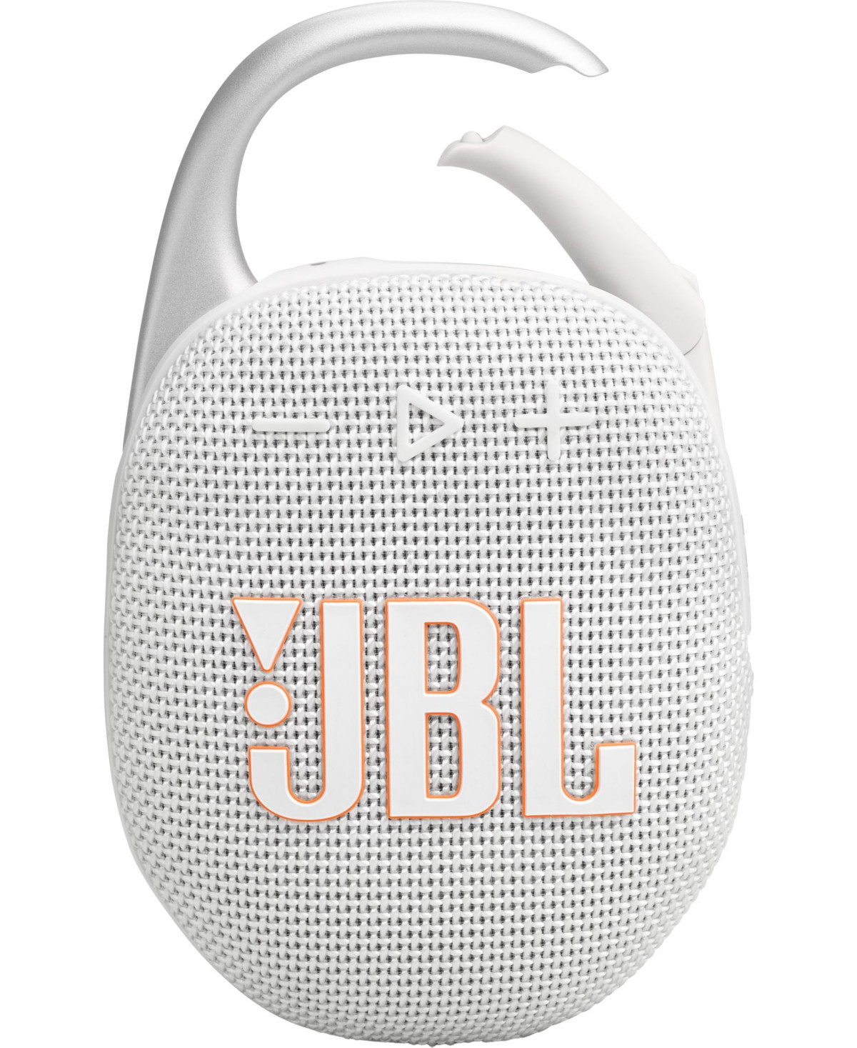 Jbl Clip 5 Ultraportable Waterproof Bluetooth Speaker - White | Macy's